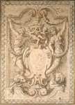 Lebrun Charles Portiere Showing the Fouquet Arms - Hermitage